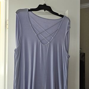 American Eagle Outfitters Lavender Sleeveless Top